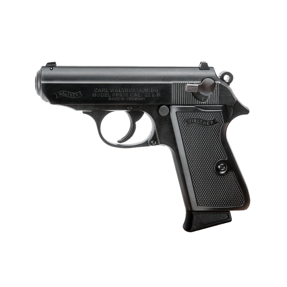 Walther PPK/S Black 22 LR 10 coups
