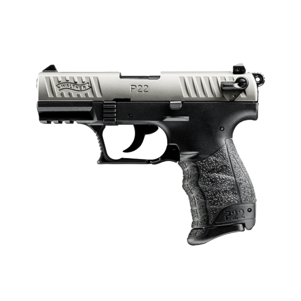 Walther P22Q Standard Nickel 22 LR 10 coups