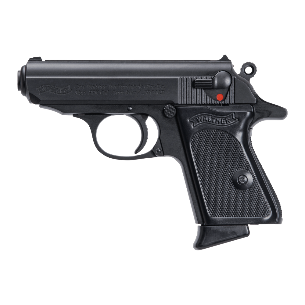 Walther PPK Black 380 ACP 6 coups