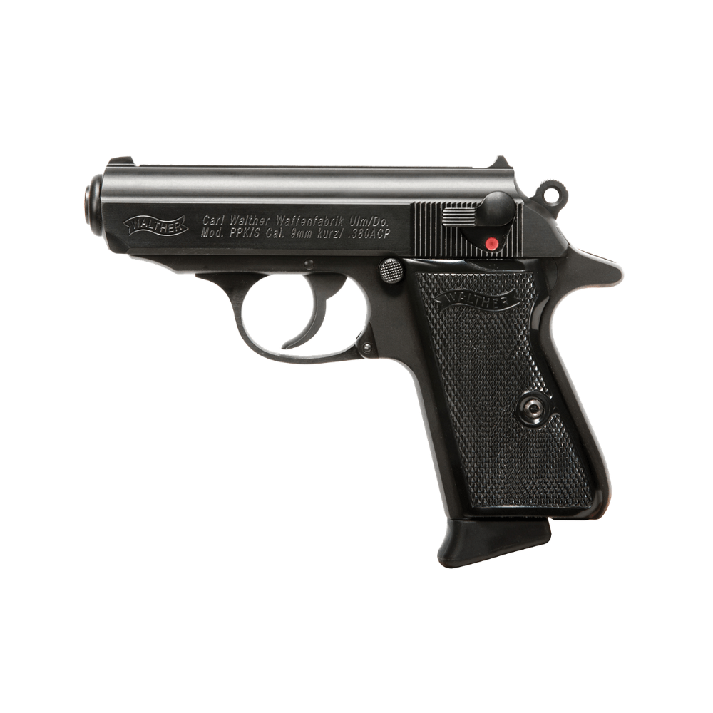 Walther PPK/S Black 380 ACP 7 coups