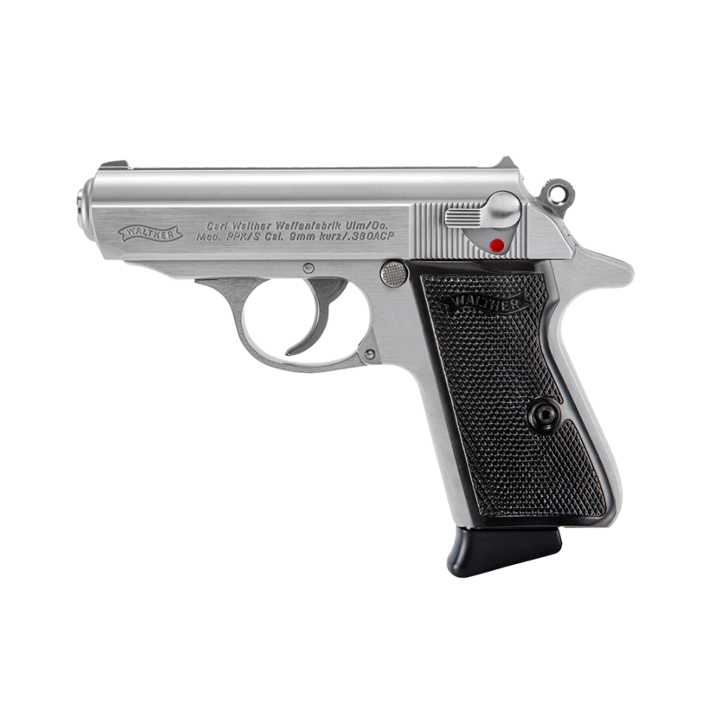 Walther PPK/S Inox 380 ACP 7 coups